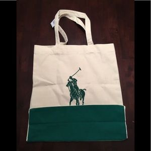 Ralph Lauren canvas tote